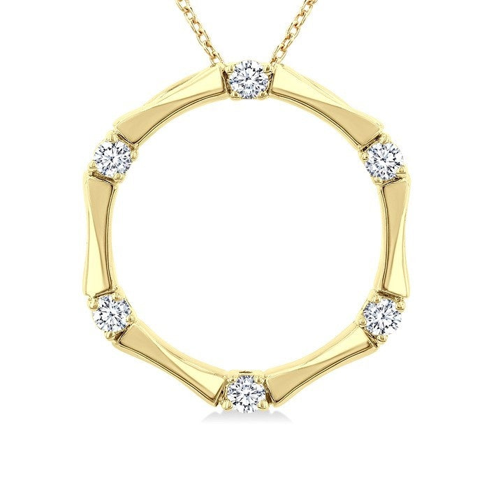 Atlas Nyx Diamond Fashion Bamboo Pendant