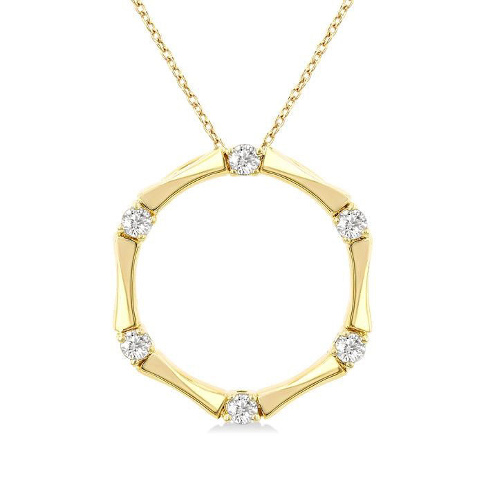 Atlas Nyx Diamond Fashion Bamboo Pendant