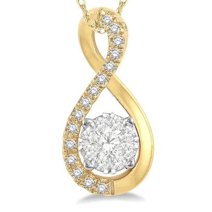 Artemis Round Shape Shine Bright Diamond Pendant
