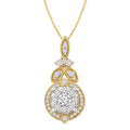 Seraph Victoire Round Shape Shine Bright Diamond Pendant