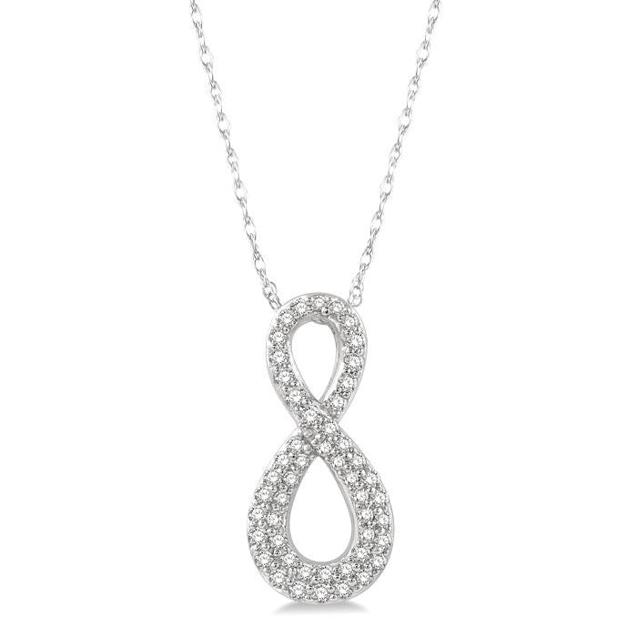 Haven Evadne Infinity Diamond Pendant