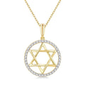 Artemis Ivy Star Of David Diamond Fashion Pendant