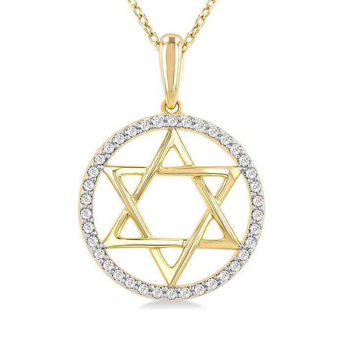 Artemis Ivy Star Of David Diamond Fashion Pendant