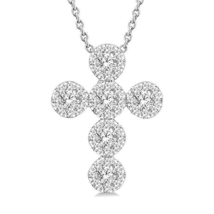 Nova Sonata Cross Shine Bright Diamond Fashion Pendant