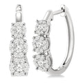 3/4 Ctw Diamond Shine Bright Earrings in 14K White Gold