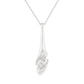 Umber Luna Twist Diamond Fashion Pendant