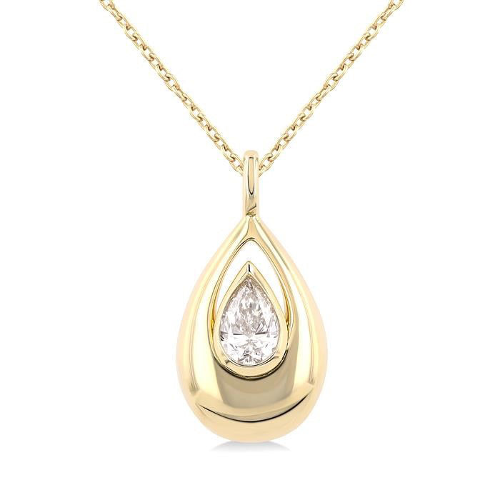Ballet Vesper Pear Shape Diamond Fashion Pendant