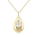 Ballet Vesper Pear Shape Diamond Fashion Pendant