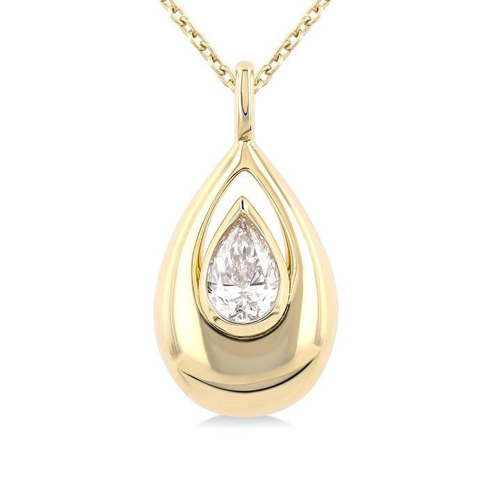Ballet Vesper Pear Shape Diamond Fashion Pendant