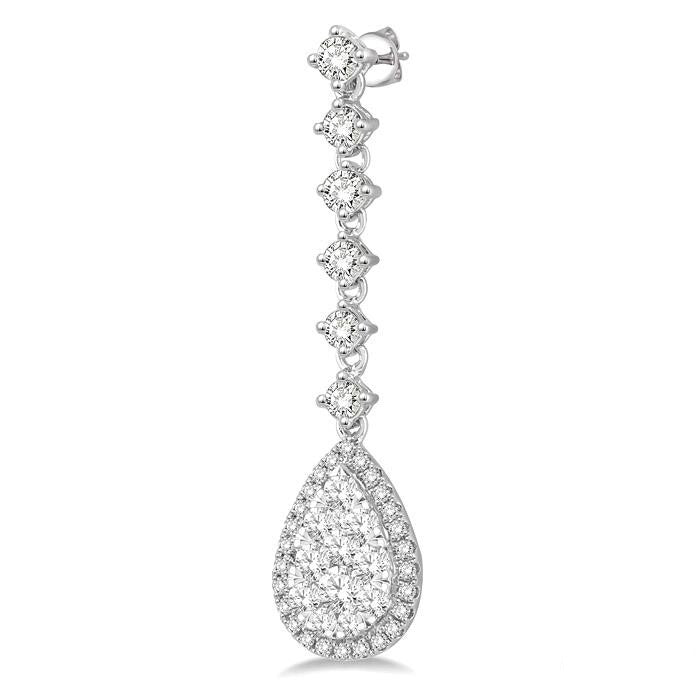 Pear Shape Shine Bright Diamond Earrings