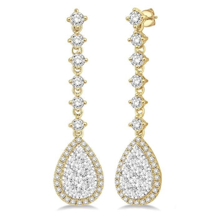 Pear Shape Shine Bright Diamond Earrings