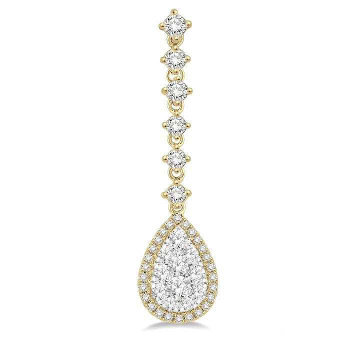 Pear Shape Shine Bright Diamond Earrings