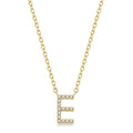 Jubilee Zephyr Block 'E' Initial Diamond Pendant