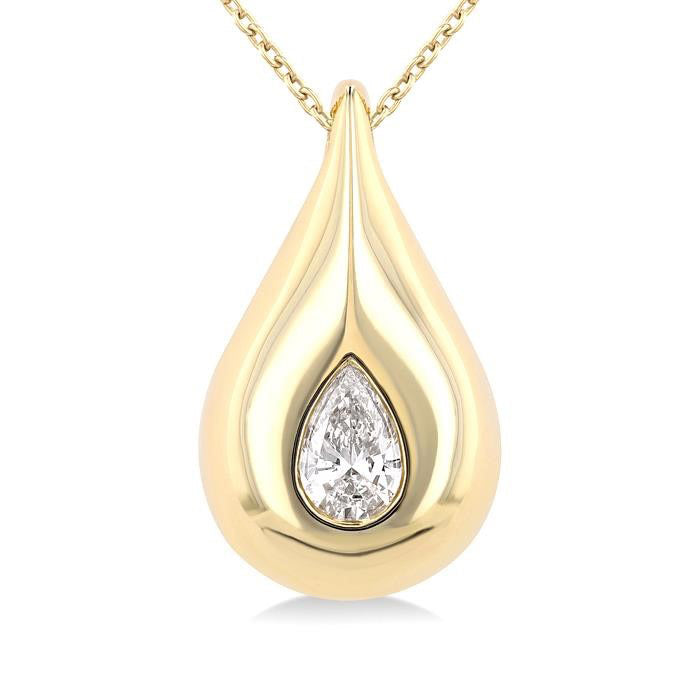 Hera Pear Shape Diamond Fashion Pendant