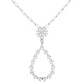 Tivoli Velour Pear Shape Diamond Fashion Pendant