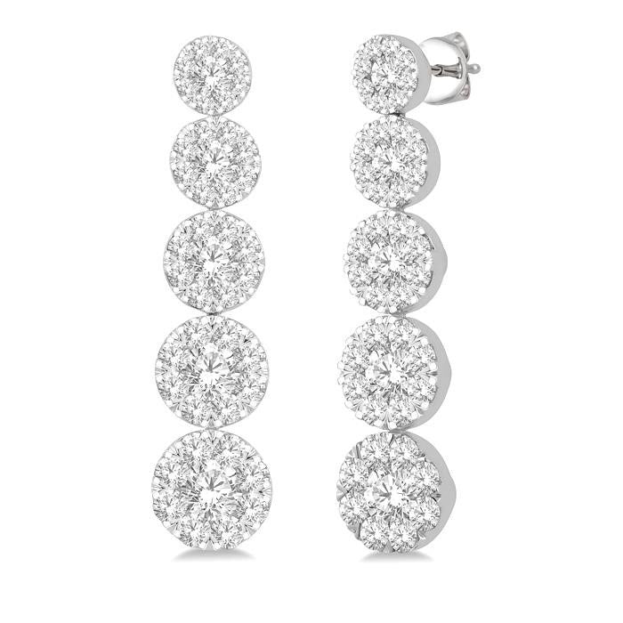 Shine Bright Essential Journey Diamond Long Earrings
