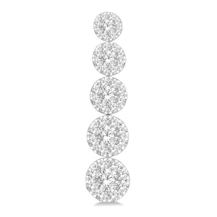 Shine Bright Essential Journey Diamond Long Earrings