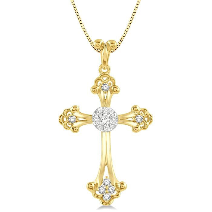 Peregrine Ballet Cross Shine Bright Diamond Fashion Pendant