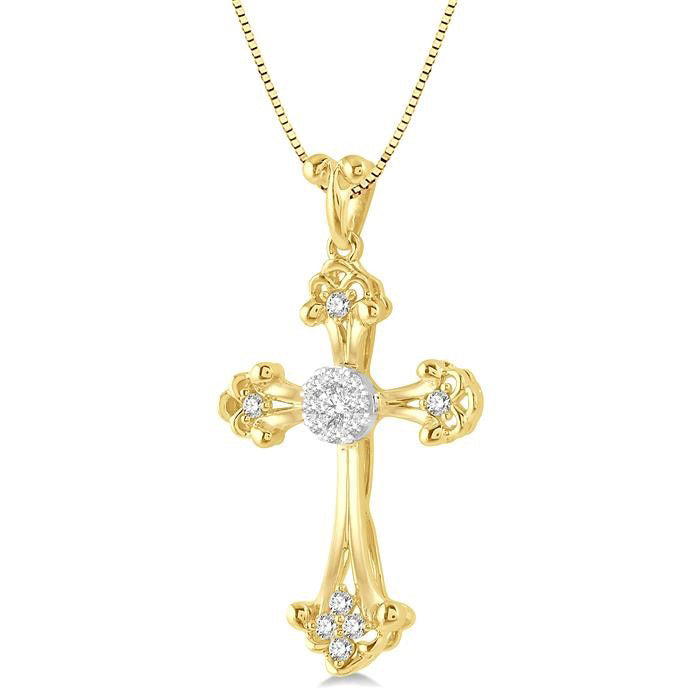 Peregrine Ballet Cross Shine Bright Diamond Fashion Pendant