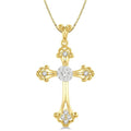 Beryl Atlas Cross Shine Bright Diamond Fashion Pendant