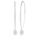 Oval Shape Shine Bright Essential Diamond Earrings