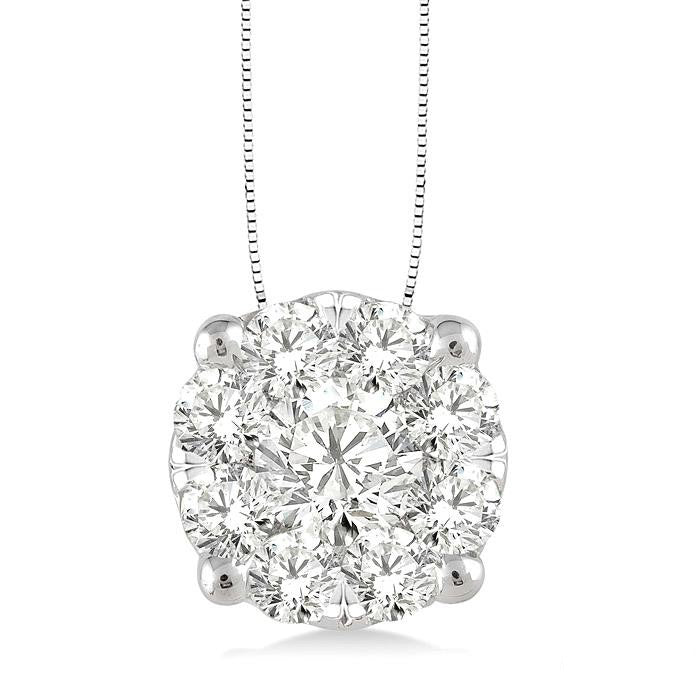 Evadne Frost SHINE BRIGHT ESSENTIAL DIAMOND PENDANT