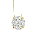 Étoile Seraph Round Shape Shine Bright Essential Diamond Solitaire Pendant