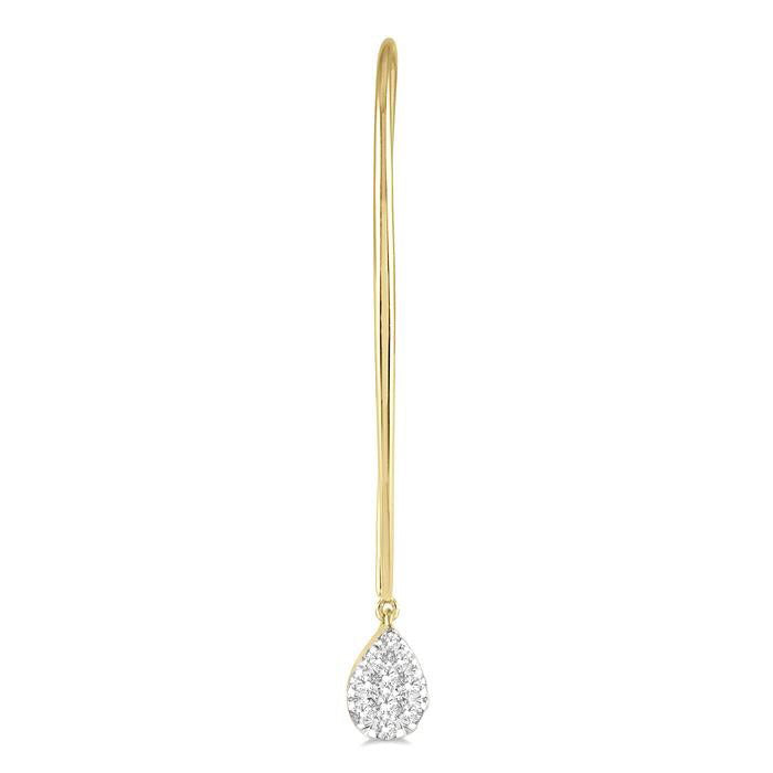Pear Shape Shine Bright Essential Diamond Earrings