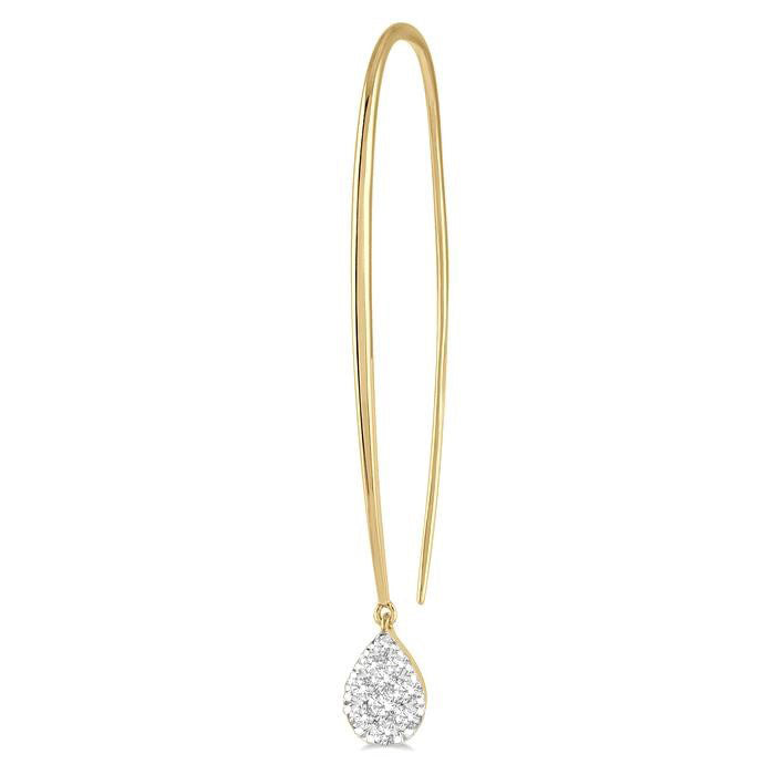 Pear Shape Shine Bright Essential Diamond Earrings