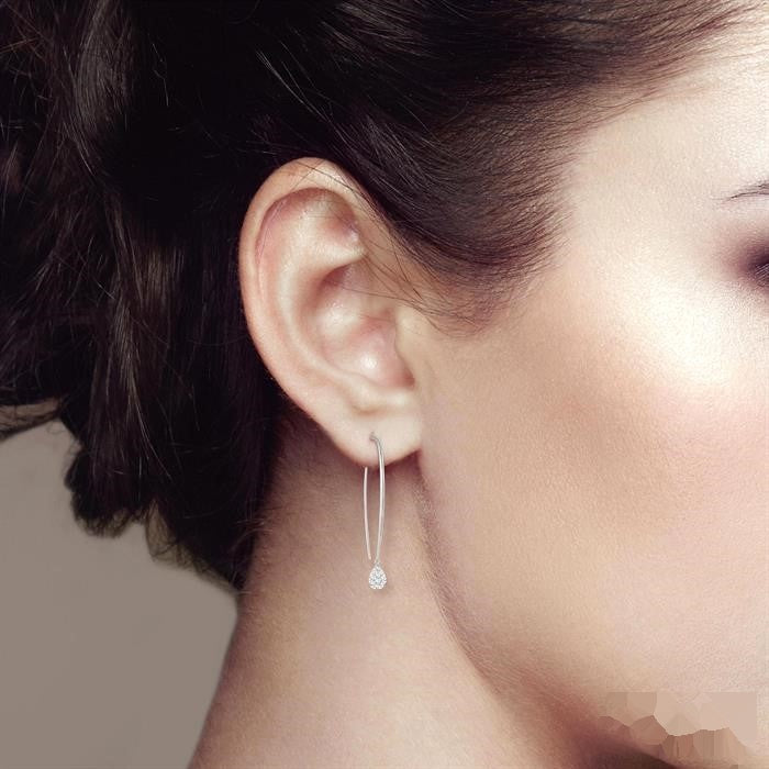 Pear Shape Shine Bright Essential Diamond Earrings