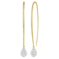 Pear Shape Shine Bright Essential Diamond Earrings