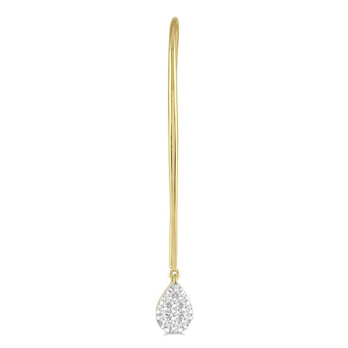 Pear Shape Shine Bright Essential Diamond Earrings