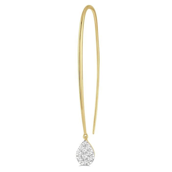 Pear Shape Shine Bright Essential Diamond Earrings