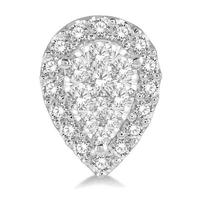Pear Shape Shine Bright Essential Diamond Earrings