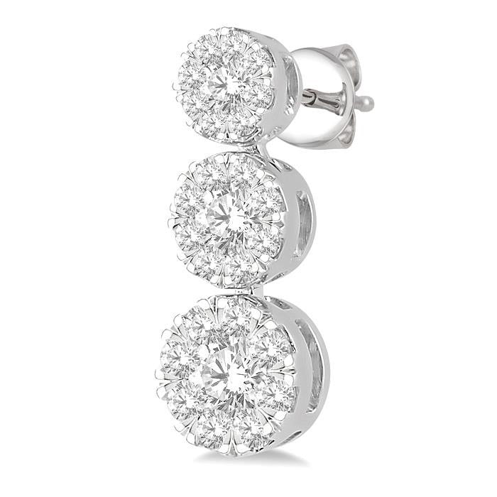 Past Present & Future Shine Bright Essential Diamond Earrings