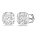 Cushion Shape Shine Bright Essential Diamond Earrings