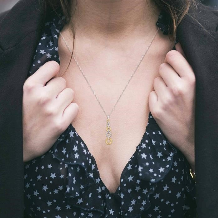 Diamond Link Pendant