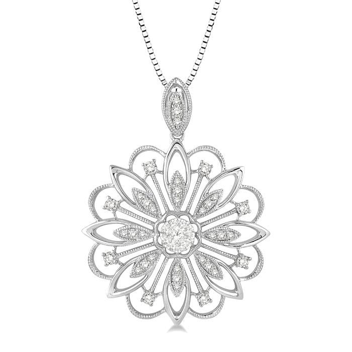 Juniper Lustre Shine Bright Diamond Pendant