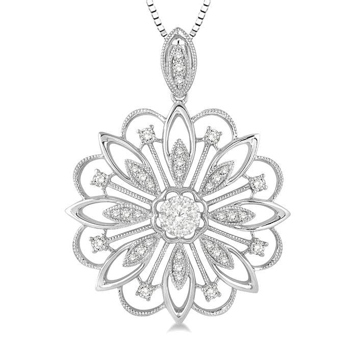 Juniper Lustre Shine Bright Diamond Pendant