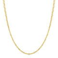 1/2 Ctw Bezel Set Round Cut Diamond Bead Bijoux Fashion Necklace in 14K Yellow Gold
