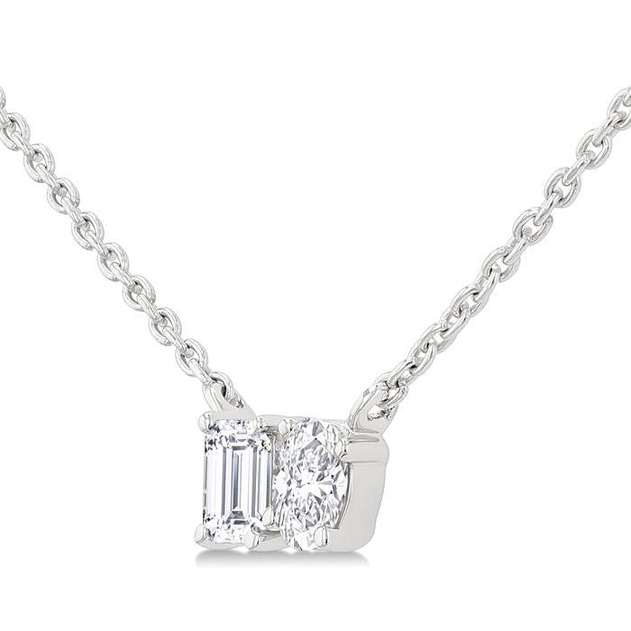 Sonata Nerissa Toi Et Moi Diamond Fashion Pendant