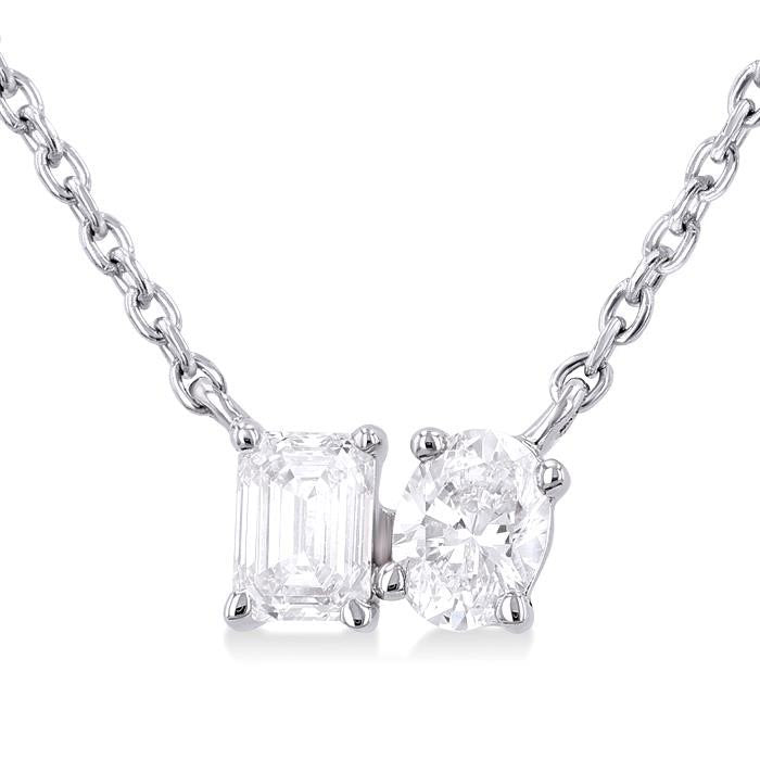 Sonata Nerissa Toi Et Moi Diamond Fashion Pendant