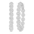 Shine Bright Diamond Hoop Earrings