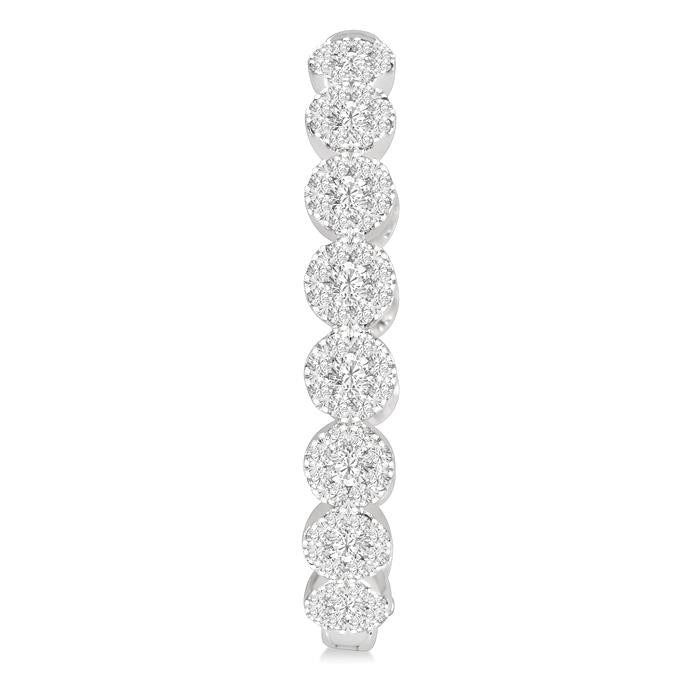 Shine Bright Diamond Hoop Earrings