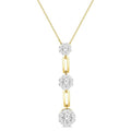 Paperclip Shine Bright Diamond Fashion Pendant