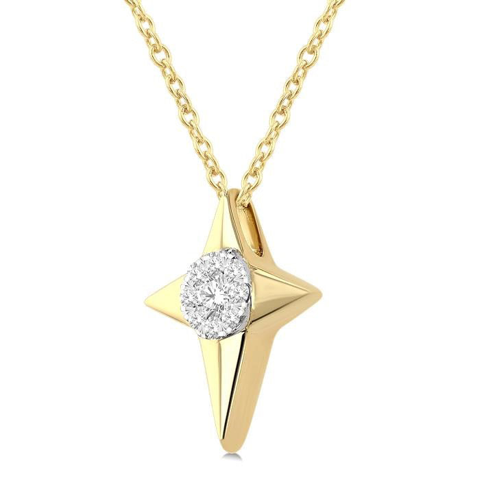 Oleander Brisa Diamond Fashion Pendant