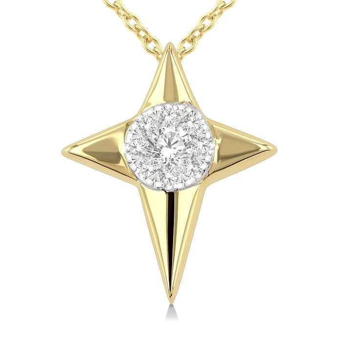 Oleander Brisa Diamond Fashion Pendant
