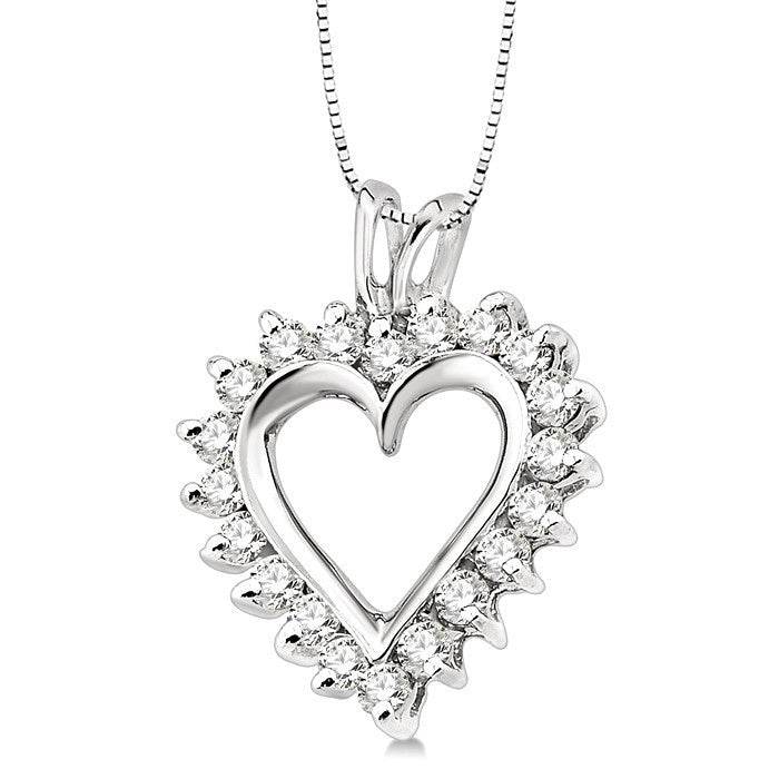Ultramarine Zephyr Heart Shape Diamond Fashion Pendant