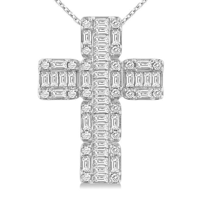 Raven Yvette Cross Fusion Diamond Fashion Pendant
