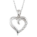 Blossom Ballet Heart Shape Journey Diamond Fashion Pendant